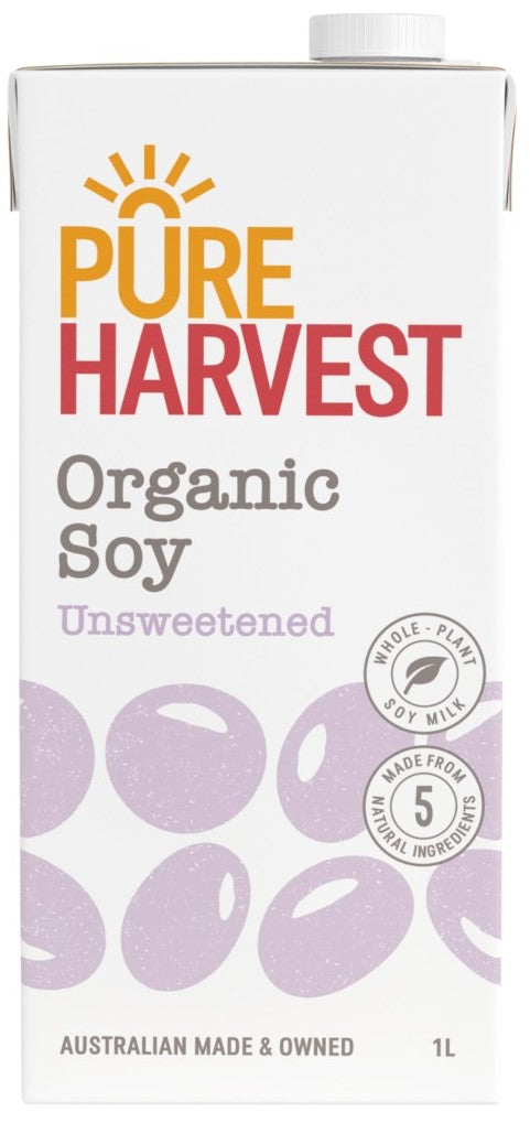 Pureharvest - Organic Nature’s 有機豆奶 (無添加糖)– 1公升 (到期日 : 2025年3月3日)