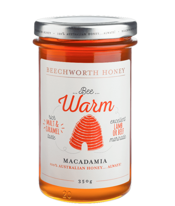 Beechworth - 100% Australian Bee Warm Macadamia Honey - 350g (Expiry Date : 03 Nov 2025)