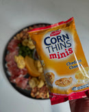 Real Foods - Gluten Free Minis Corn Thins - Cheddar Cheese 80g (Expiry date : 01 Jan 2027)