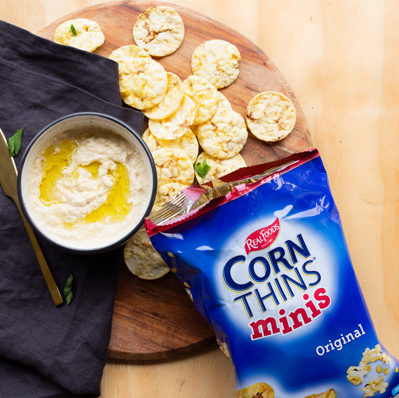 Real Foods - Gluten Free Minis Corn Thins - Original  80g (Expiry date : 01 Oct 2025)