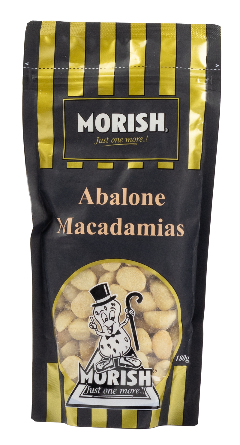 Morish - Abalone Flavour Macadamias 180g  (Expiry date : 31 Mar 2025)