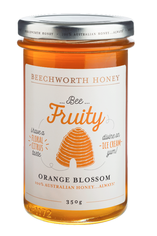 Beechworth - 100% Australian Bee Fruity Orange Blossom Honey - 350g (Expiry Date : 01 Nov 2025)