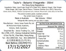 Taylor’s意式黑醋 350毫升 (到期日 : 2027年4月29日)