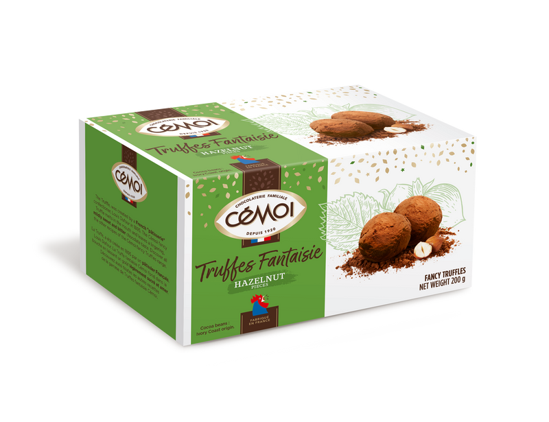 Cemoi - Hazelnut Truffes Ballotin 200g (Expiry date : 30 Nov 2025)