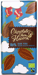 Chocolates From Heaven - Organic 80% Dark Chocolate Peru 100g (Expiry date : 28 Feb 2027)