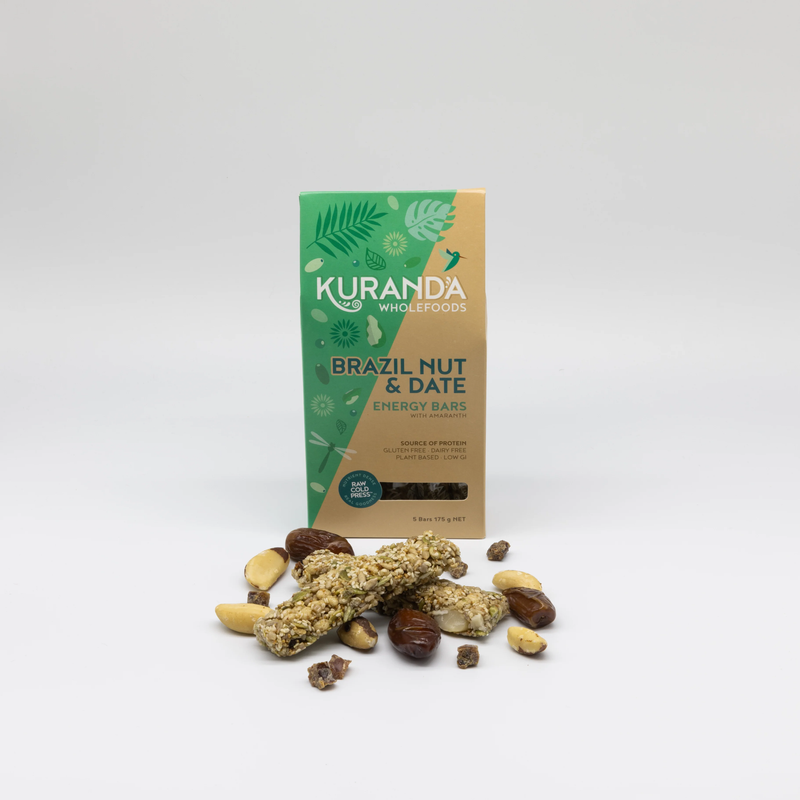 Kuranda-Brazil Nut & Date 5 bars pack 175g (Expiry date : 30 Mar 2025)