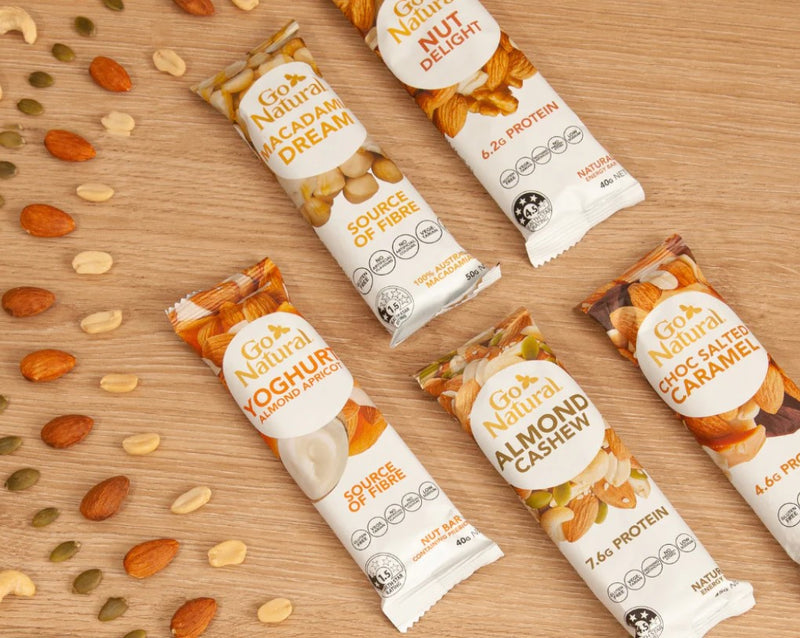 Go Natural - Almond & Cashew Snack Bars 45g (Expiry date : 06 Jun 2025)