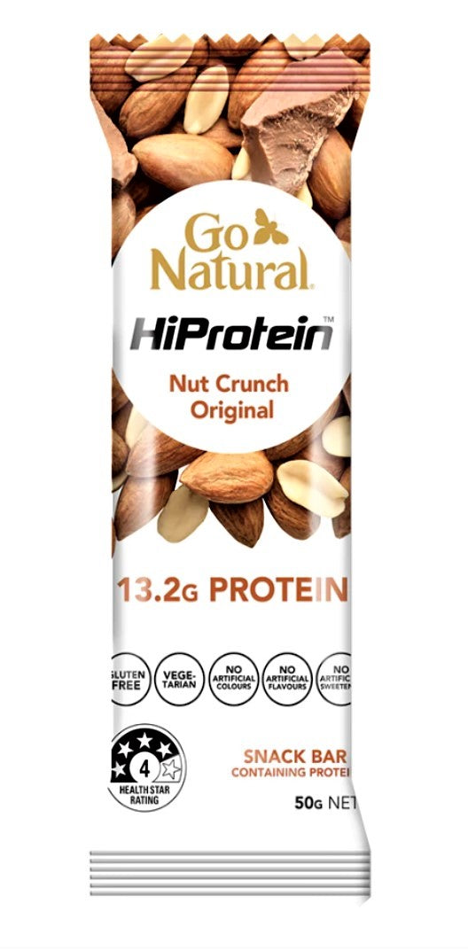 Go Natural - Almond & Cashew Snack Bars 45g (Expiry date : 06 Jun 2025)