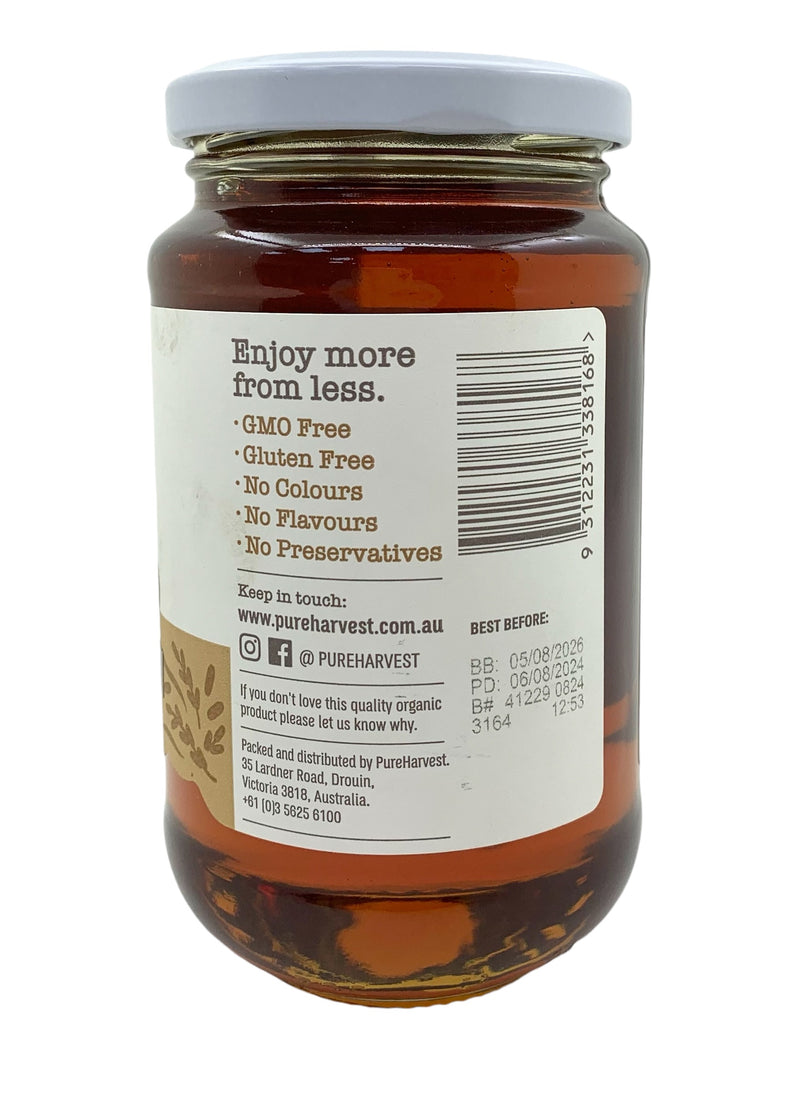 PureHarvest -  Gluten Free Organic Brown Rice Syrup 500g (Expiry date : 05 Aug 2026)