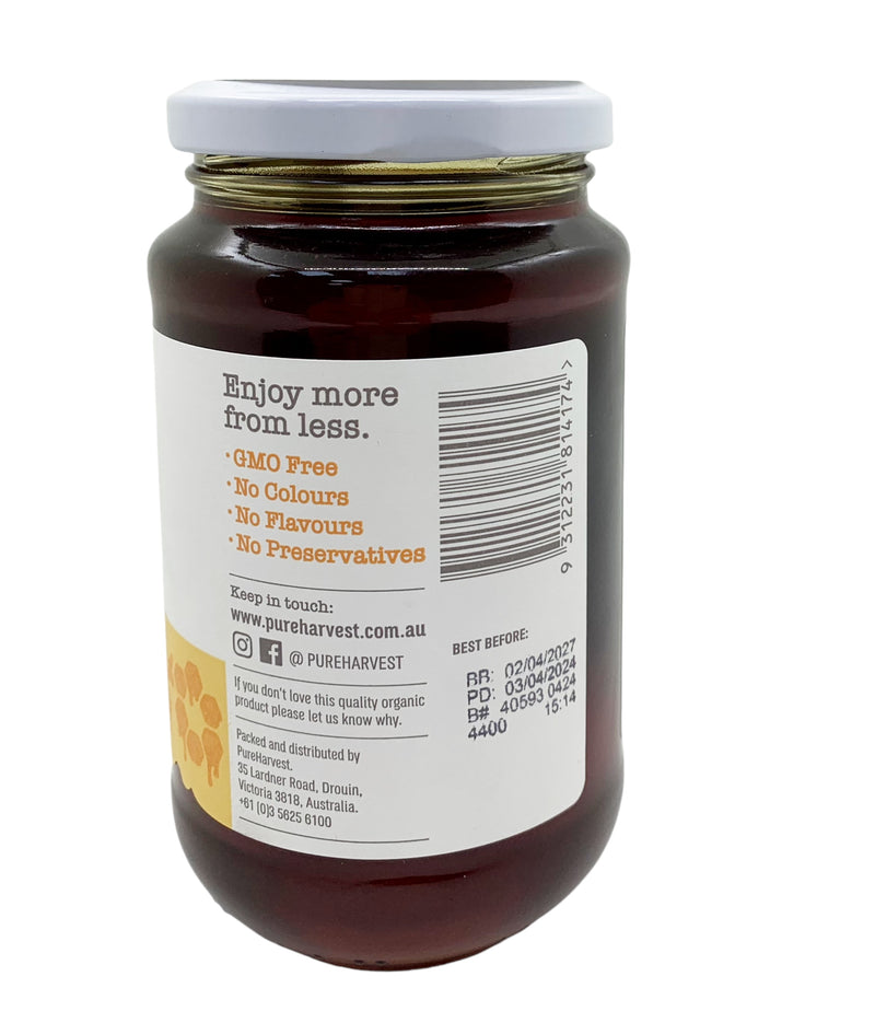 Pureharvest - Organic Honey Native 500g (Expiry date : 30 Jul 2027)