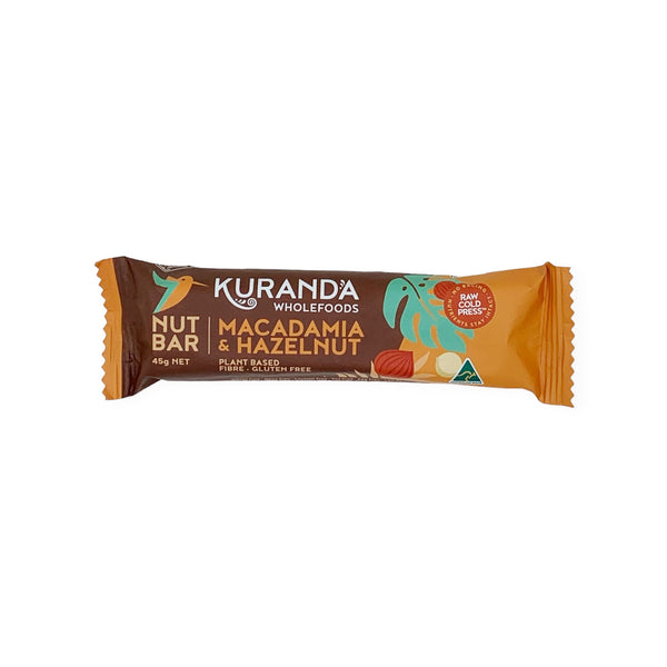 Kuranda-Macadamia & Hazelnut Nuts Bar 45g (Expiry date : 30 Mar 2025)