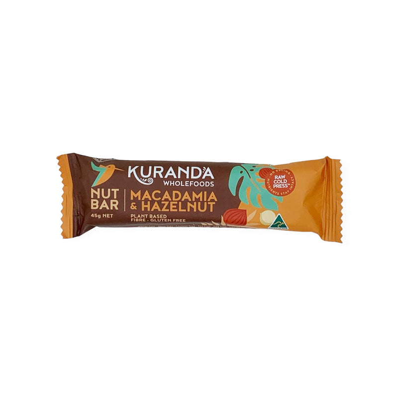 Kuranda-Macadamia & Hazelnut Nuts Bar 45g (Expiry date : 30 Mar 2025)