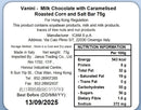 Vanini - Gluten Free Milk Chocolate with Caramelized Roasted Corn and Salt 75g (Expiry date: 16  Jan 2027)