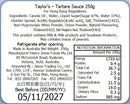 Taylor’s 他他醬 250克 (到期日 : 2027年11月5日)