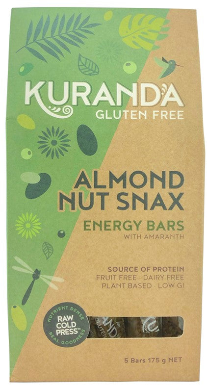 Kuranda - Almond Nut Snax 5 bars pack 175g (Expiry date : 30 Sep 2025)