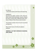Go Natural - Almond & Cashew Snack Bars 45g (Expiry date : 25 Nov 2026)