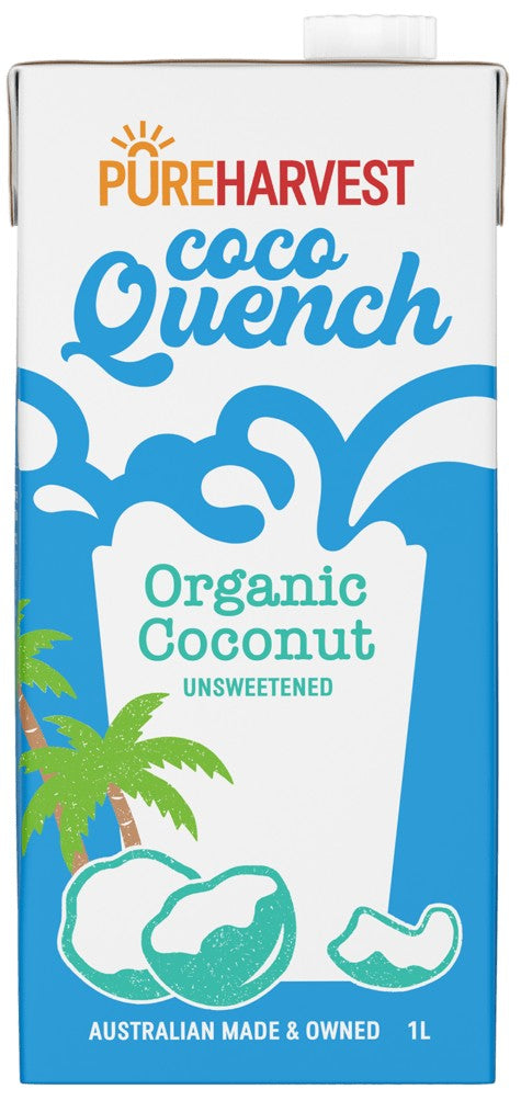 Pureharvest - Coco Quench-Organic Coconut Milk Unsweetened-1 Litre (Expiry date : 22 Apr 2025)