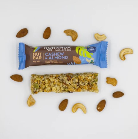 Kuranda-Cashew & Almond Nuts Bar 45g (Expiry date : 30 Mar 2025)